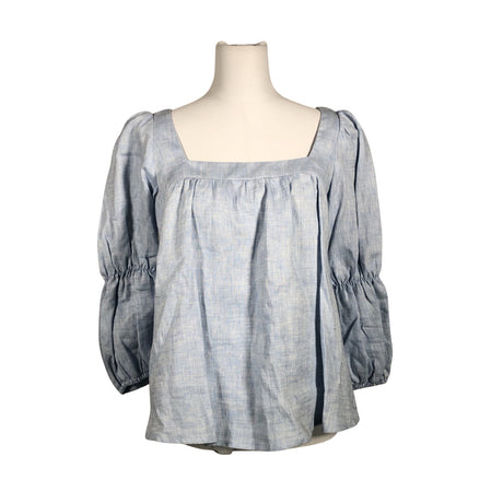 Unisex Bypias - Blouse, size 36 - Light blue ()