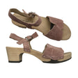 Unisex Softclox - Heeled sandals, size 39 - Light pink ()