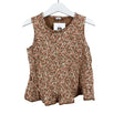 Unisex Lindex - Tricot tank top, size 134 - 140 - Brown ()