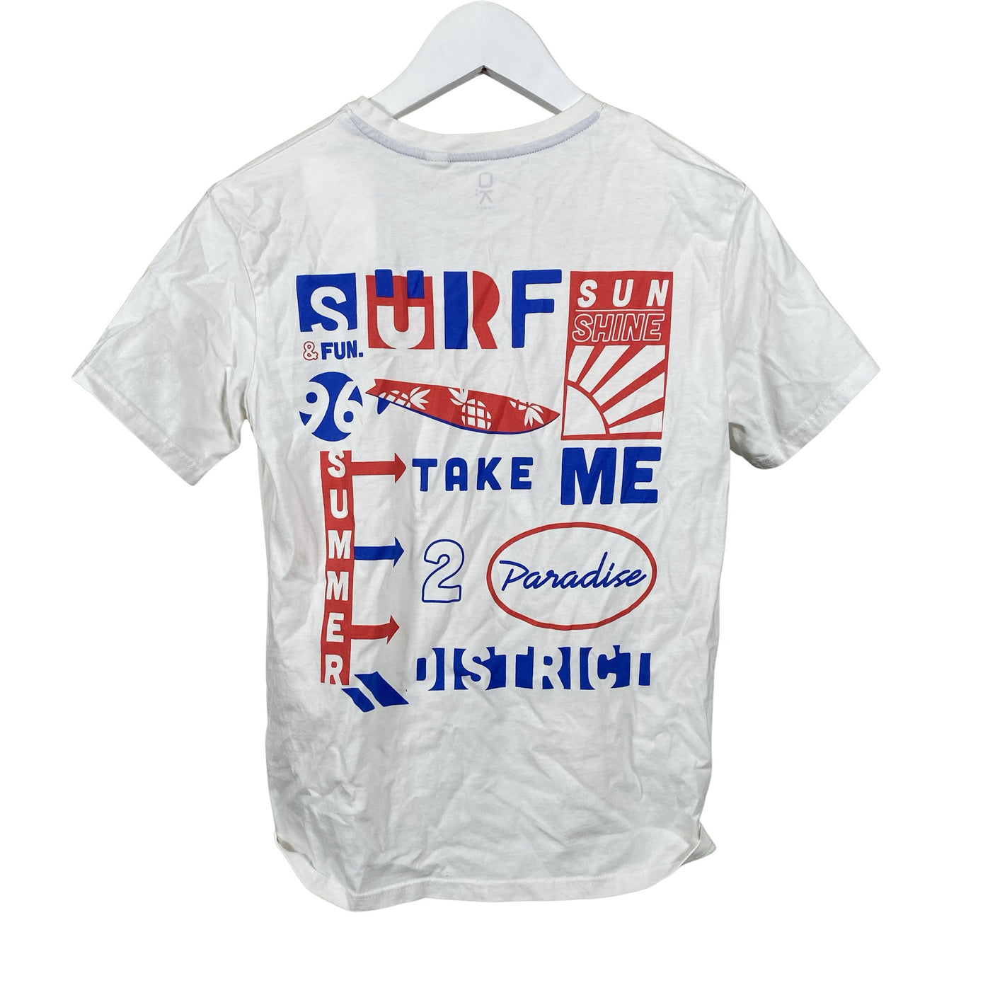 Unisex Okaïdi - T-shirt, size 152 - 158 - White (2)