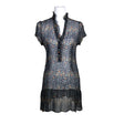 Unisex Kimchi Blue - Schiffon tunic, size 38 - Blue ()