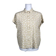 Unisex Samsoe&Samsoe - Short-sleeved blouse, size 38 - Beige ()