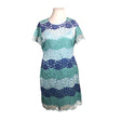 Unisex Mosaic - Sheath dress, size 42 - Green ()