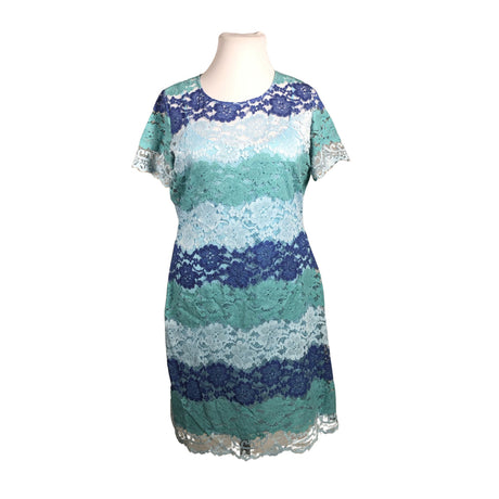 Unisex Mosaic - Sheath dress, size 42 - Green ()