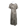 Unisex Missi London - Schiffon dress, size 38 - Beige ()