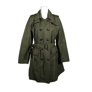 Unisex Cortefiel - Trench coat, size 40 - Green (1)