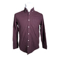 Unisex NN07 - Collared shirt, size S - Wine red ()