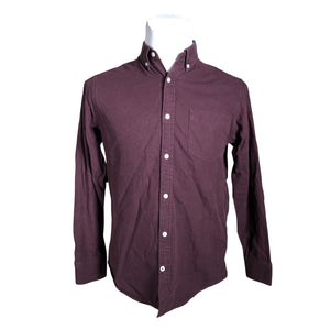 Unisex NN07 - Collared shirt, size S - Wine red (1)
