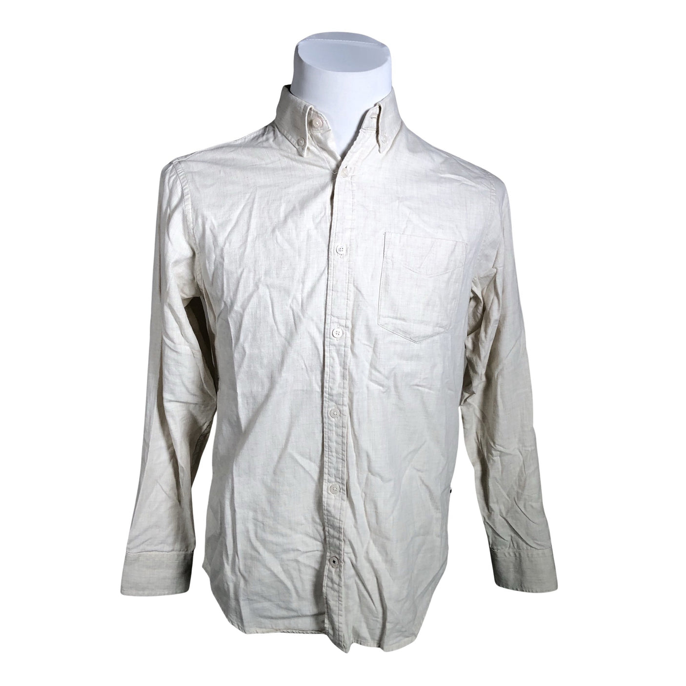 Unisex NN07 - Collared shirt, size S - Beige (1)