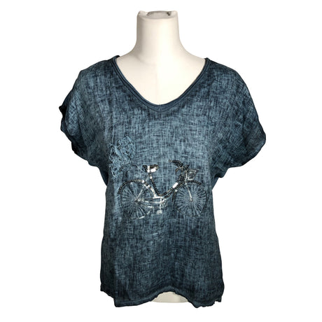Unisex Andromede Paris - T-shirt, size 40 - Blue ()