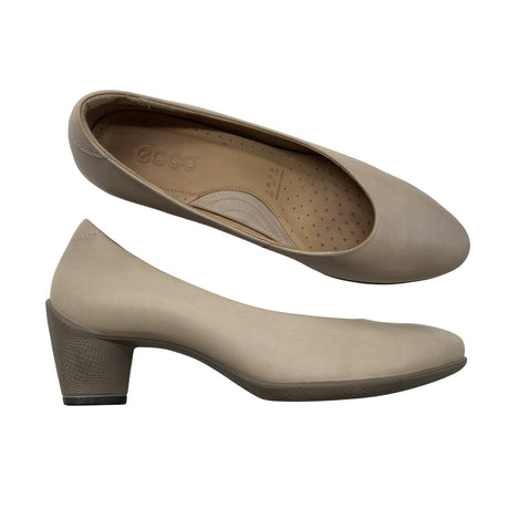 Unisex Ecco - High heels, size 40 - Beige ()