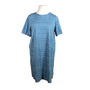 Unisex Marimekko - Tricot dress, size 42 - Blue (1)