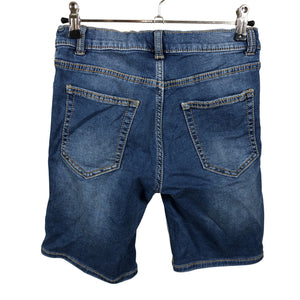 Unisex Lindex - Denim shorts, size 140 - 146 - Blue (2)