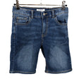 Unisex Lindex - Denim shorts, size 140 - 146 - Blue ()