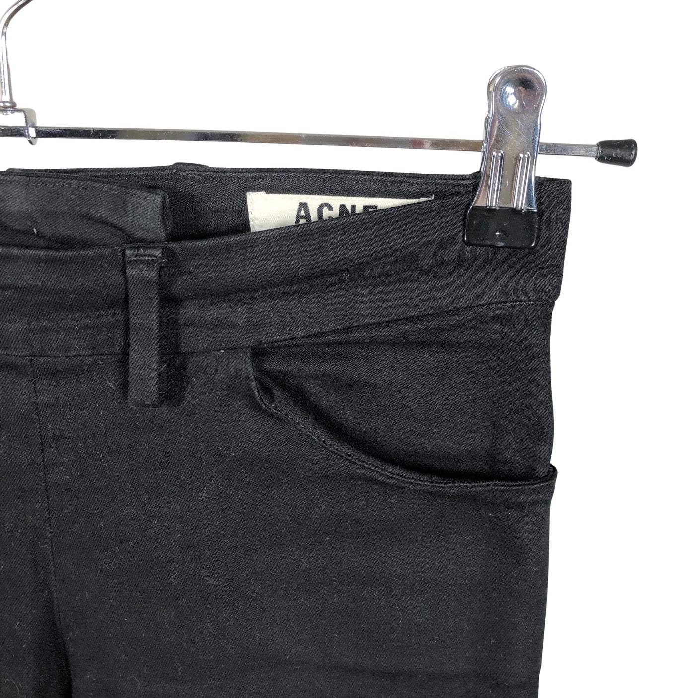 Unisex Acne Studios - Jeggings, size W26 - Black (3)