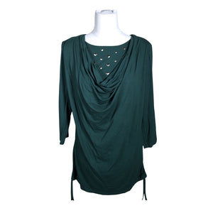 Unisex Steilmann - Tricot tunic, size 40 - Green (1)