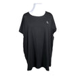 Unisex Zizzi - Sports shirt, short sleeve, size 50 - Black ()