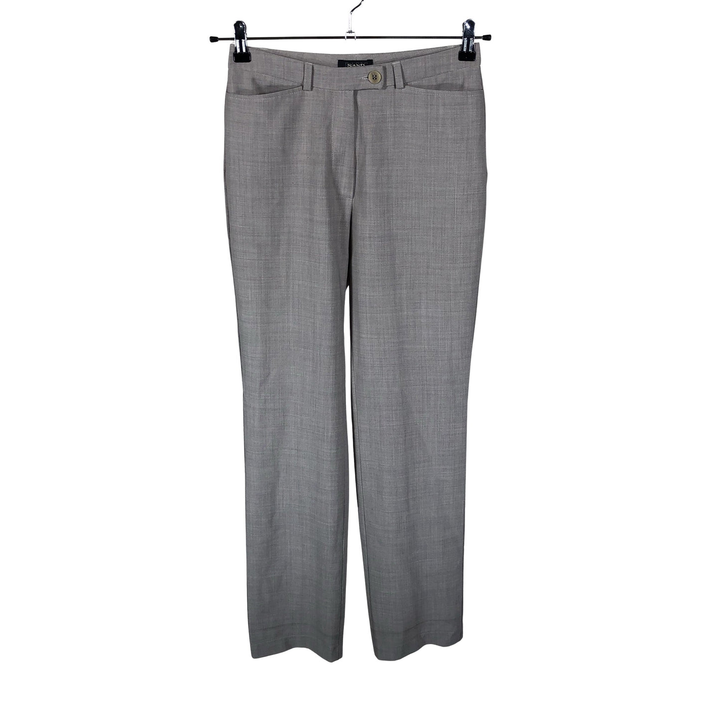Unisex Sand - Straight leg trousers, size 34 - Gray (1)