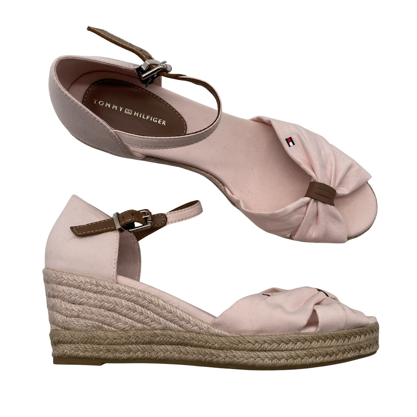 Unisex Tommy Hilfiger - Open toe high heel shoes, size 40 - Light pink (1)