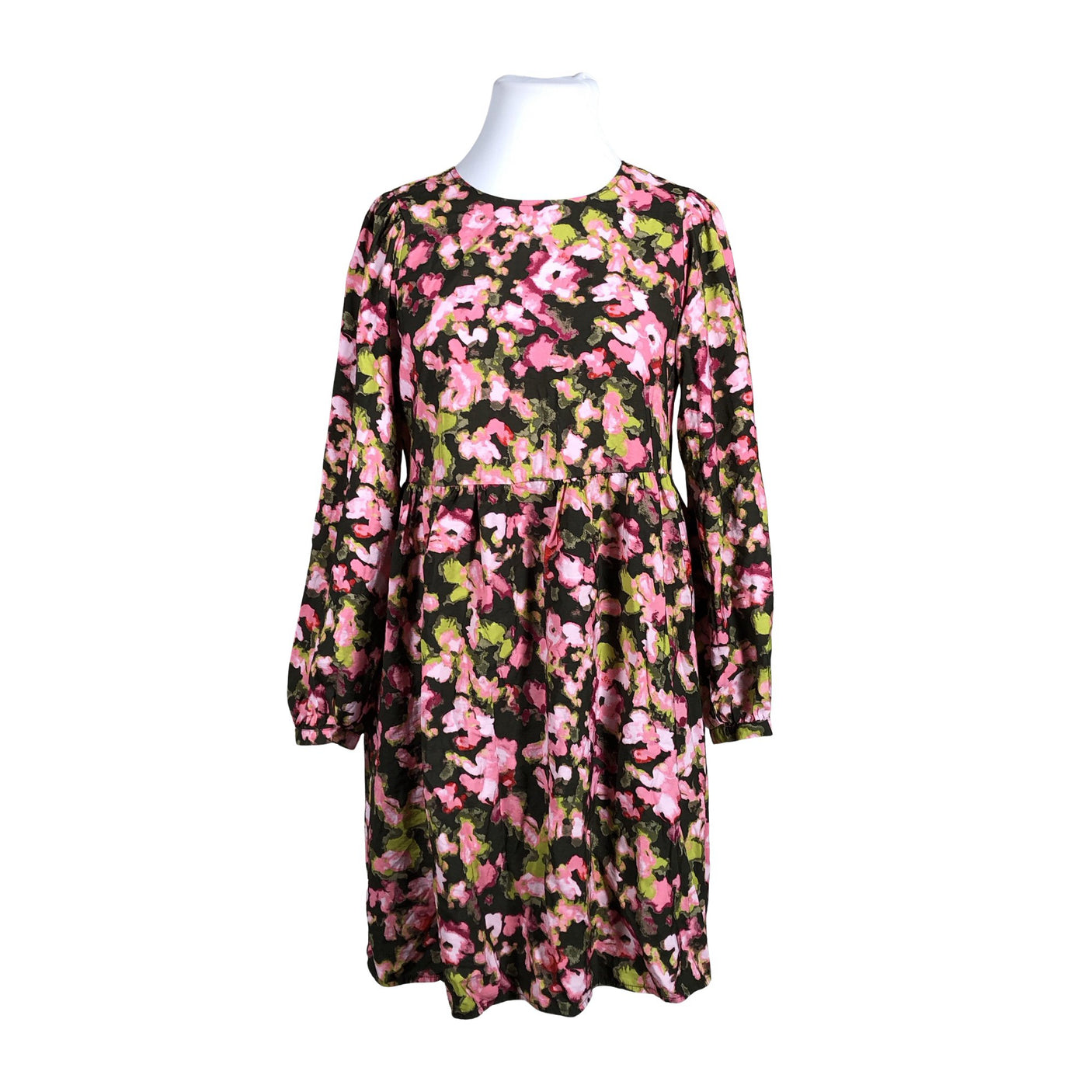 Unisex MSCH Copenhagen - Schiffon dress, size 42 - Green (1)