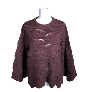Unisex Rosebud - Sweater, size 40 - Wine red (1)