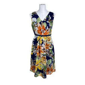 Unisex Esprit - Schiffon dress, size 38 - Blue (1)