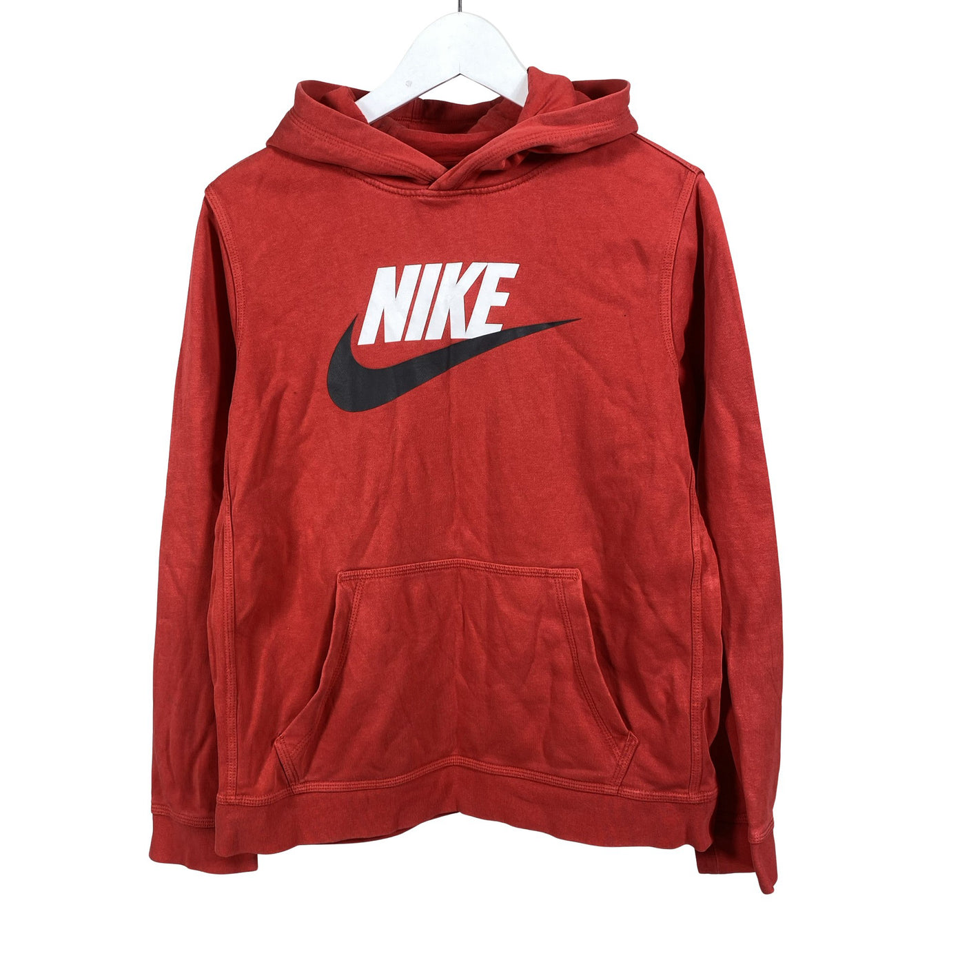 Unisex Nike - Hoodie, size 158 - 164 - Red (1)