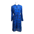 Unisex Samsoe&Samsoe - Schiffon dress, size 38 - Blue ()