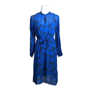 Unisex Samsoe&Samsoe - Schiffon dress, size 38 - Blue (1)