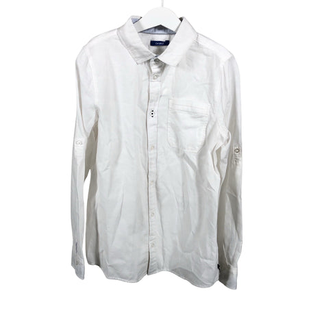 Unisex Okaïdi - Collared shirt, size 146 - 152 - White ()