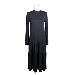 Unisex Lindex - Tricot dress, size 36 - Black (1)