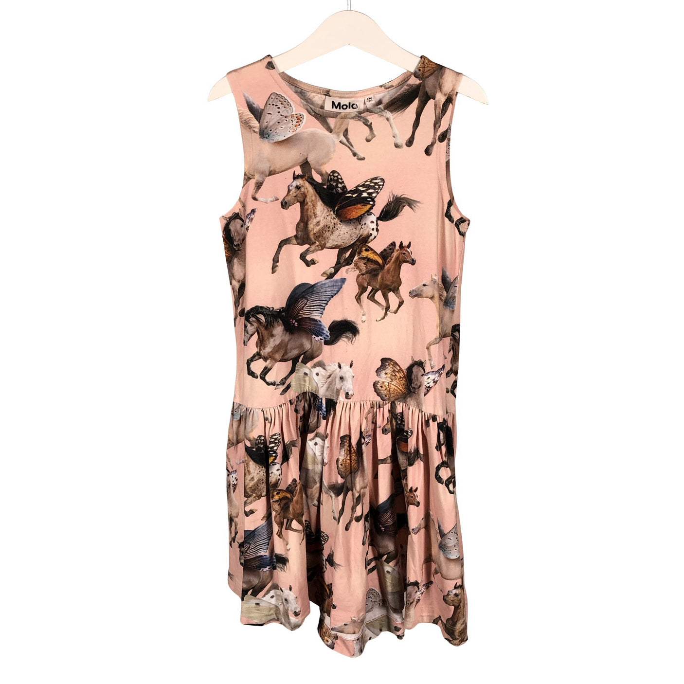 Unisex Molo Kids - Tricot dress, size 134 - 140 - Light pink (1)