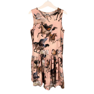 Unisex Molo Kids - Tricot dress, size 134 - 140 - Light pink (1)