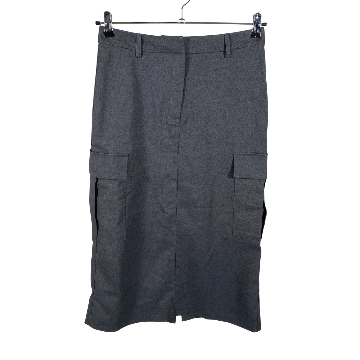 Unisex Ichi - Fabric skirt, size 38 - Gray (1)