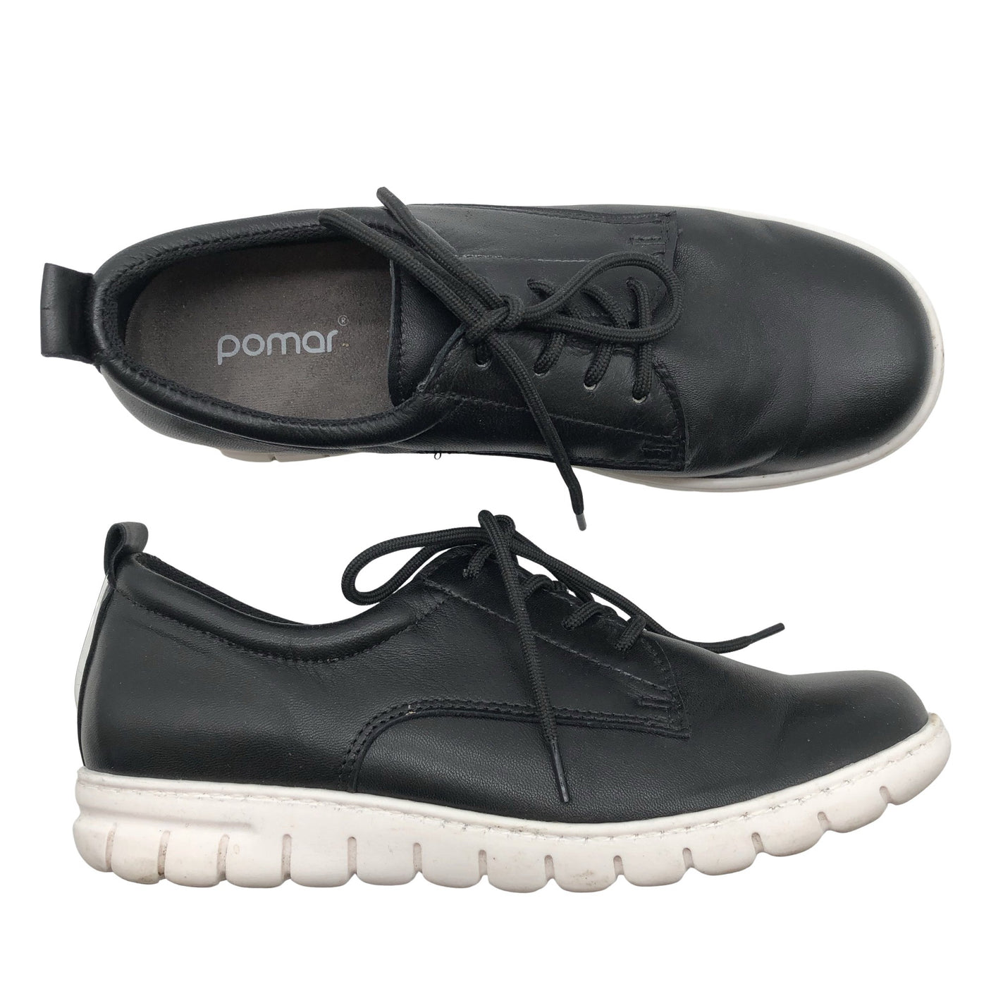Unisex Pomar - Sneakers, size 38 - Black (1)