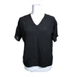 Unisex Filippa K. - Short-sleeved blouse, size 38 - Black ()