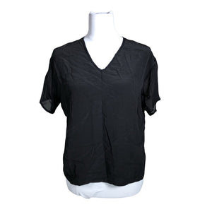 Unisex Filippa K. - Short-sleeved blouse, size 38 - Black (1)