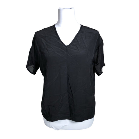 Unisex Filippa K. - Short-sleeved blouse, size 38 - Black ()