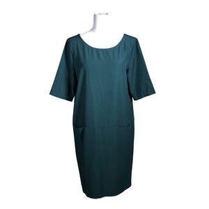 Unisex Selected - Schiffon dress, size 40 - Green (1)