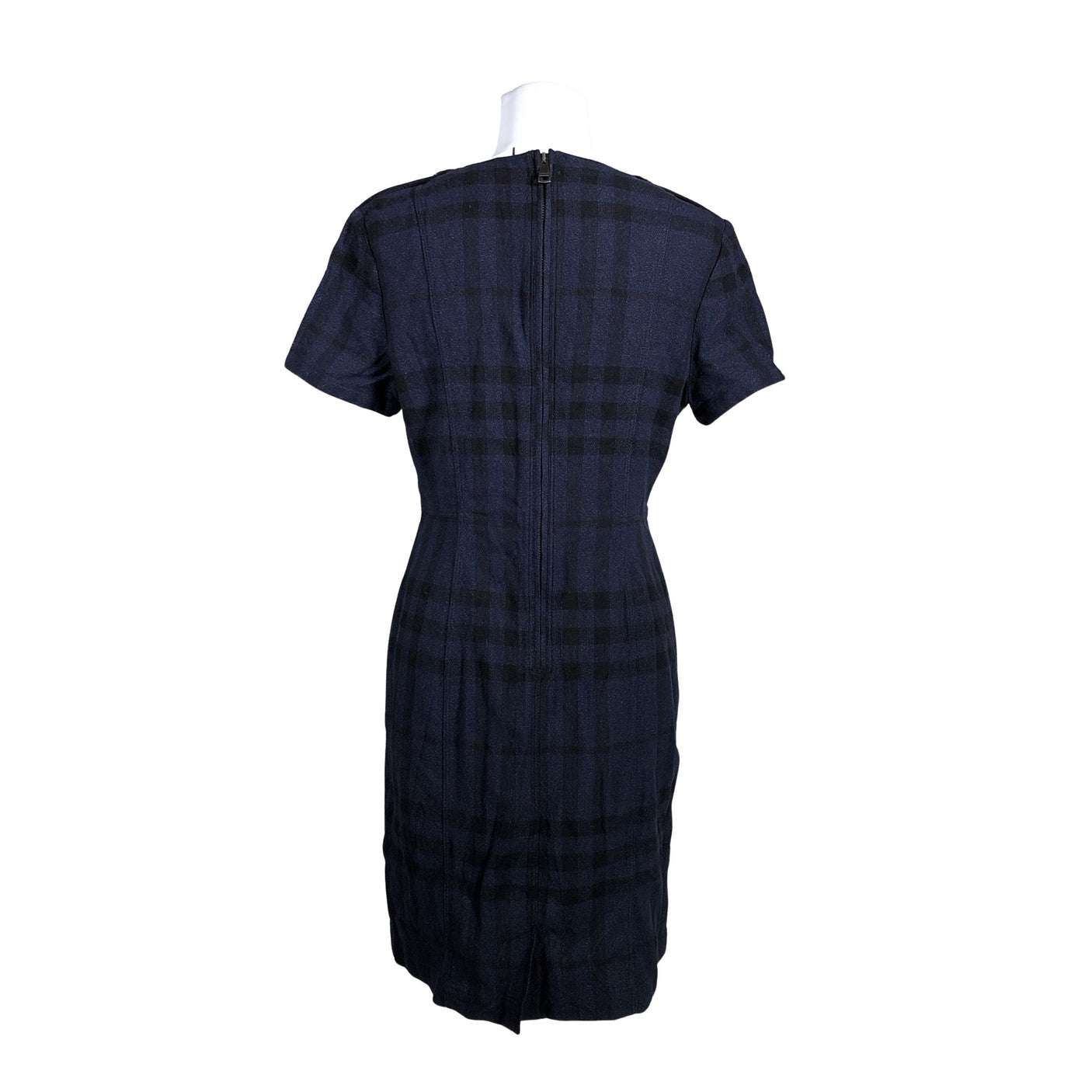 Unisex Burberry Brit - Sheath dress, size 38 - Blue (3)