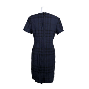Unisex Burberry Brit - Sheath dress, size 38 - Blue (3)