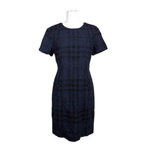 Unisex Burberry Brit - Sheath dress, size 38 - Blue (1)