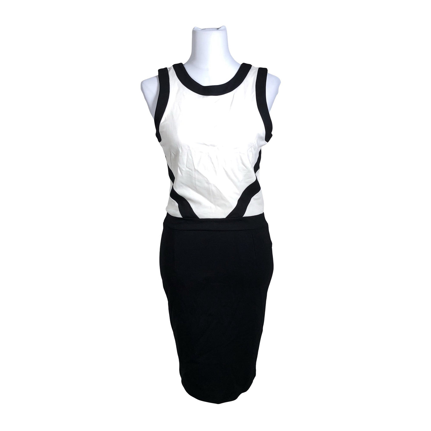 Unisex Selected - Tricot dress, size 38 - Black (1)