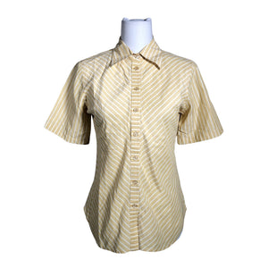 Unisex Järvi Muoti - Short-sleeved blouse, size 36 - Beige (1)