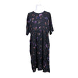 Unisex Morico - Schiffon dress, size 38 - Black ()