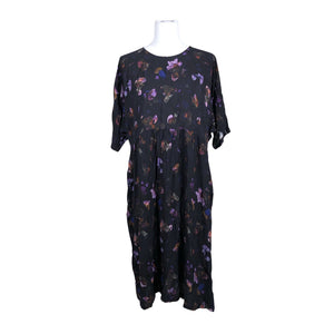 Unisex Morico - Schiffon dress, size 38 - Black (1)