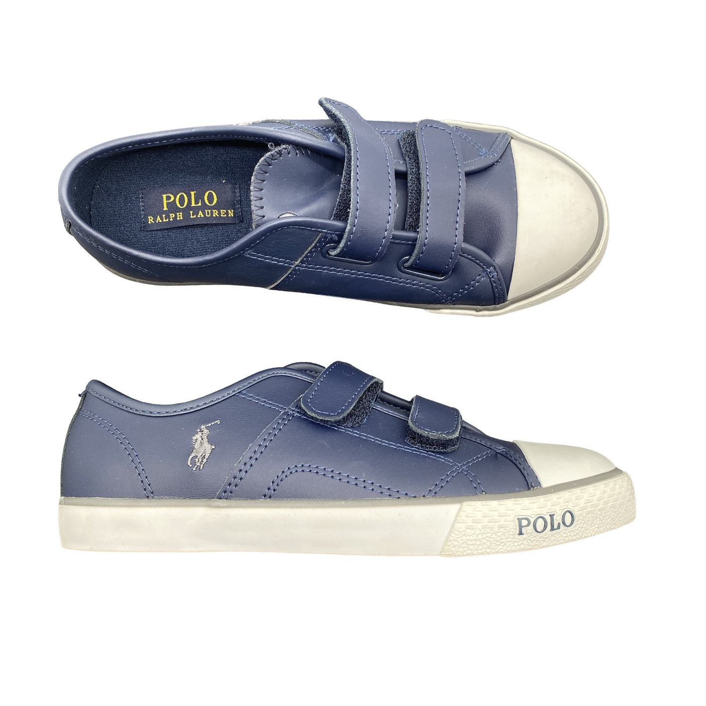 Unisex Polo Ralph Lauren - Casual sneakers, size 34 - Blue (1)