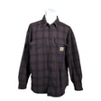 Unisex Carhartt - Flannel shirt, size XXL - Wine red ()