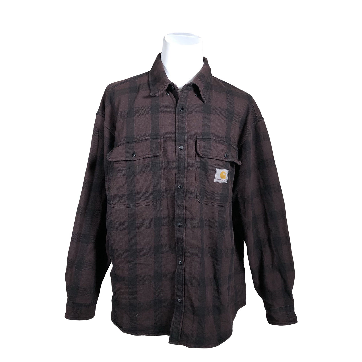 Unisex Carhartt - Flannel shirt, size XXL - Wine red (1)