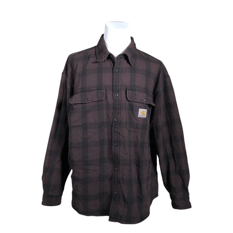 Unisex Carhartt - Flannel shirt, size XXL - Wine red ()